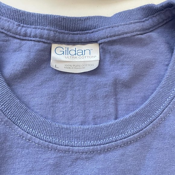 4/$25 Garden Chick TShirt Short Sleeve 2005 Earth Sun Moon Gildan Ultra Cotton - Picture 8 of 8